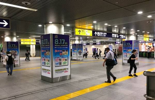 今週の「横浜駅みなみ西口」のプロモーションポスターまとめ(第23節 セレッソ大阪戦)